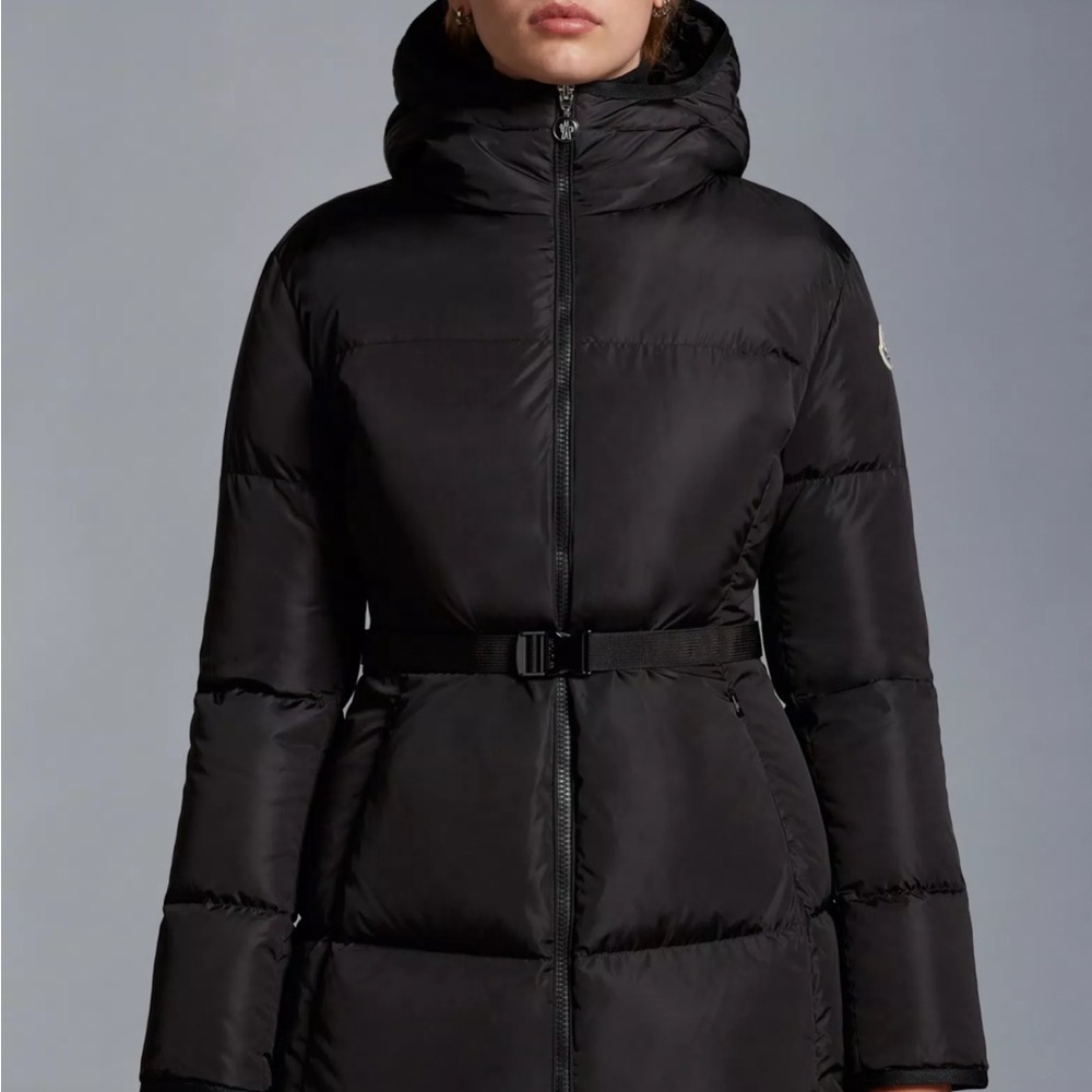 Moncler Sirli Jacket Size 00/XS Black Brand New